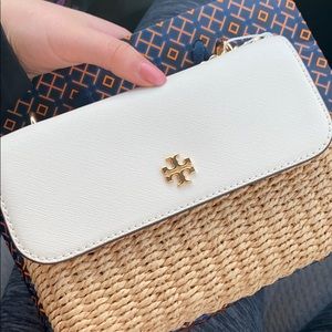 Tory Burch hand woven bag